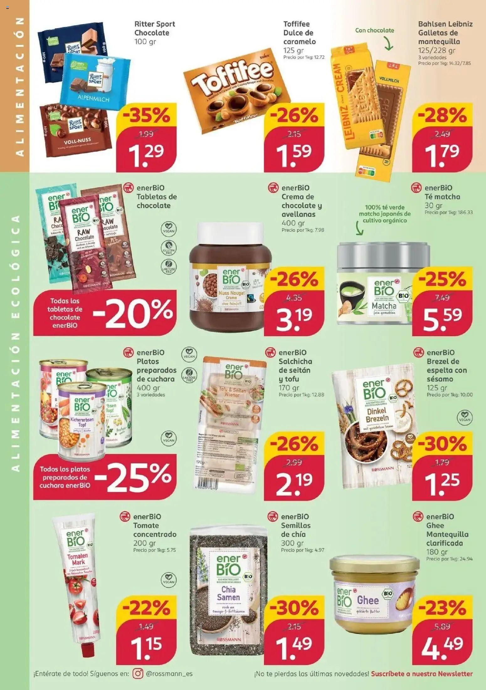 ROSSMANN folleto │ válido desde el 19/10/2026 | Página: 2 | Productos: Té, Galletas, Ghee, Matcha