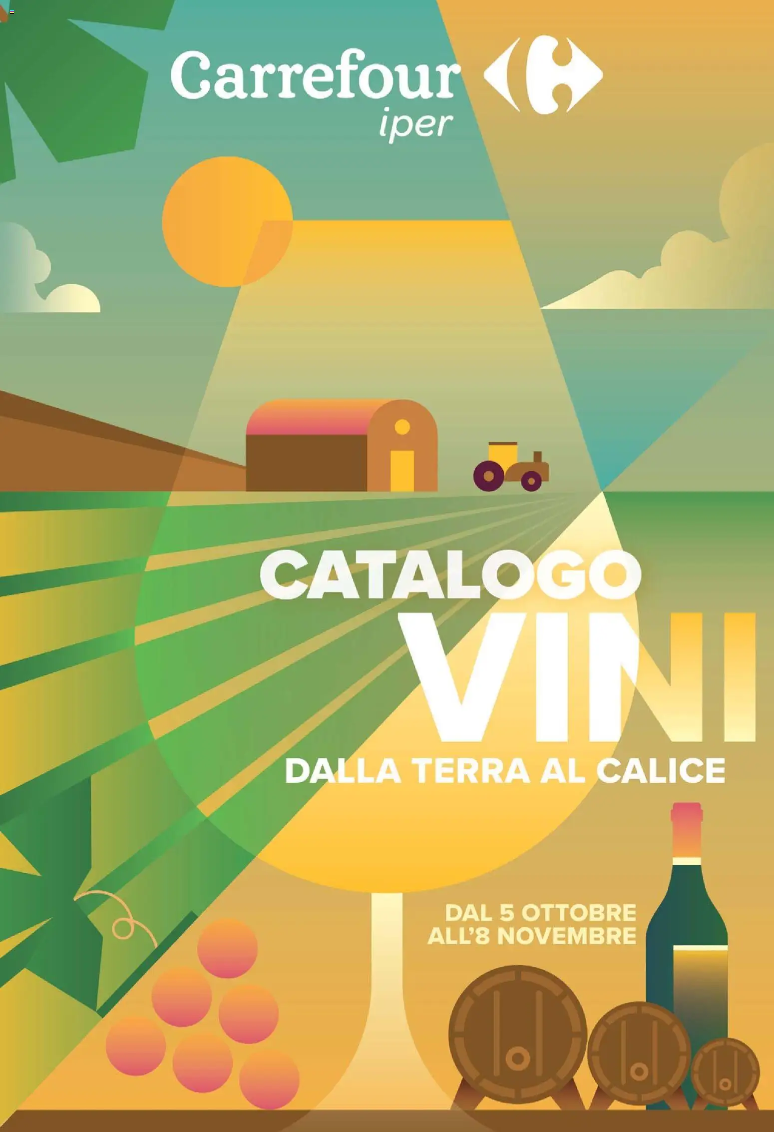 Volantino Carrefour del 05/10/2026 | Pagina: 1 | Prodotti: Calice, Terra