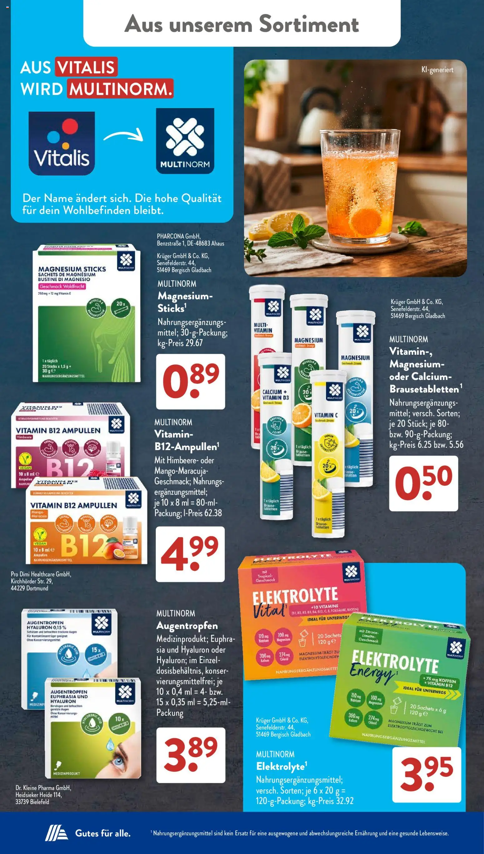 Aldi Süd Prospekt – gültig ab 10.08.2026 | Seite: 26 | Produkte: Energy, Zitrone, Himbeere