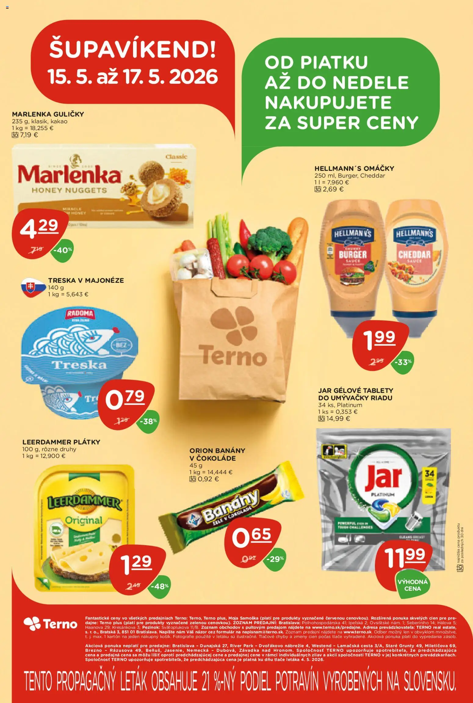 Nové Terno akcie – leták je platný od 14.05.2026 | Strana: 24