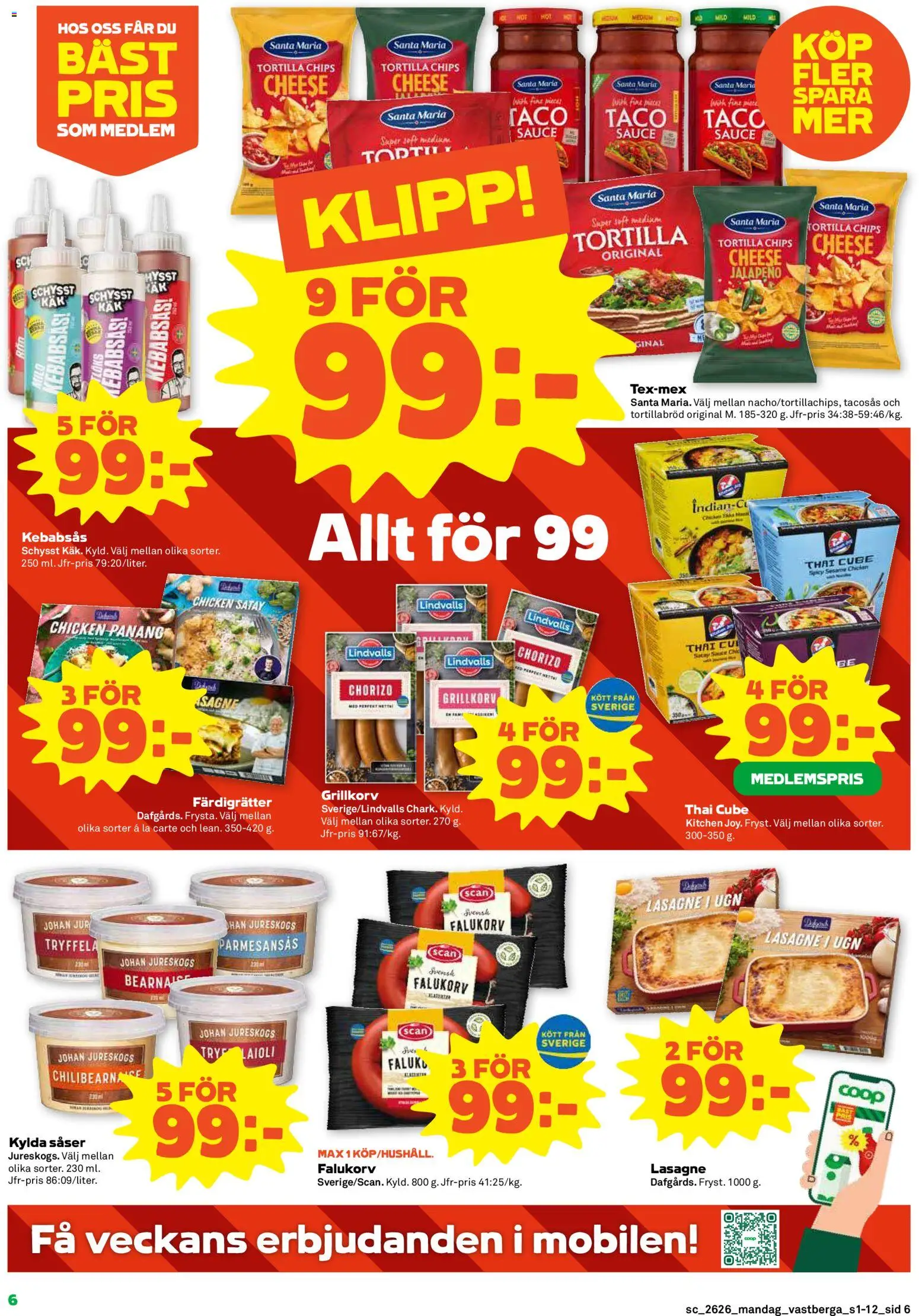 Coop Forum reklamblad aktuell från 22/06/2026 | Sida: 6