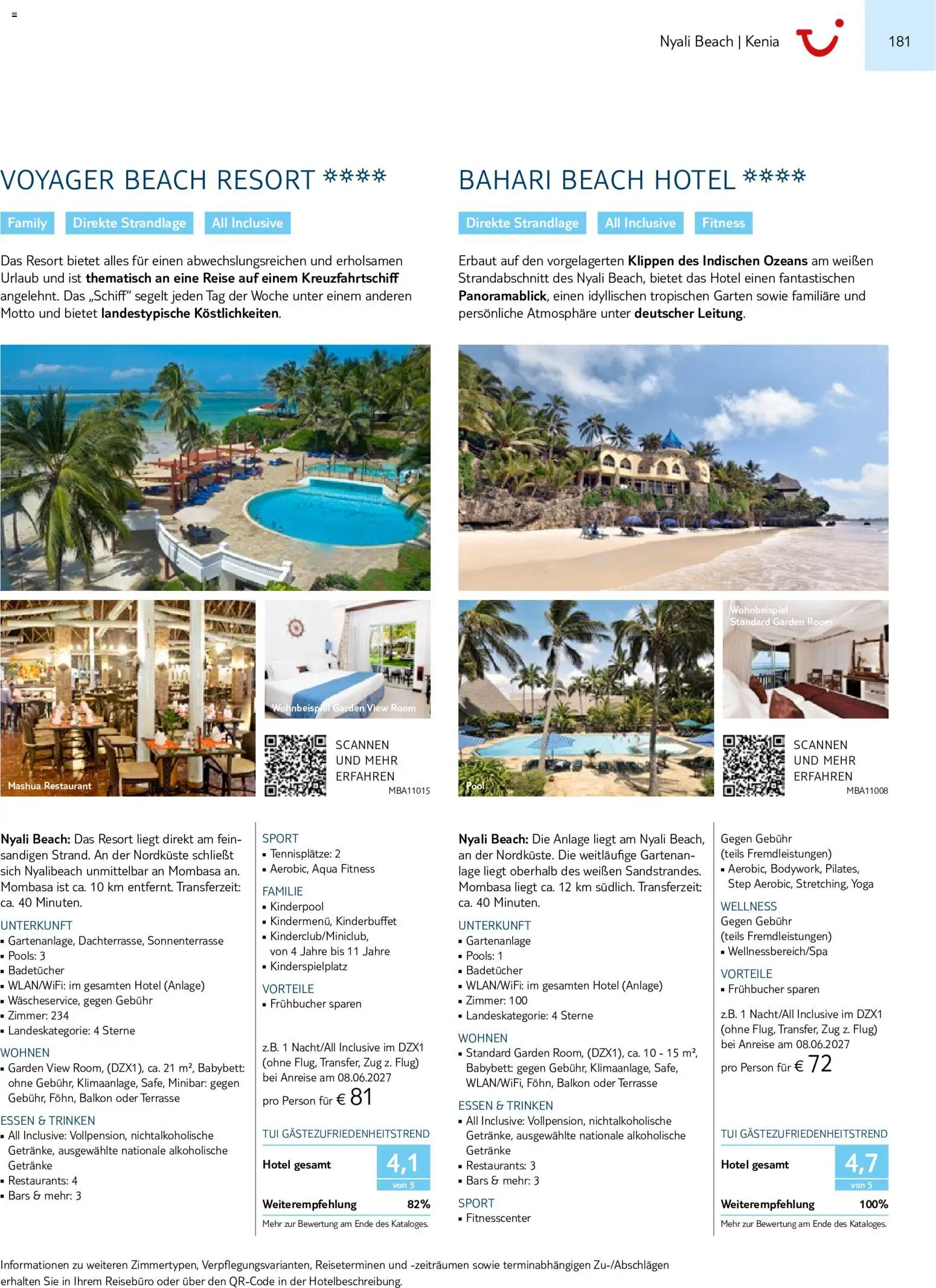 TUI Prospekt Asien, Afrika, Orient & Indischer Ozean 2026/27 – gültig ab 01.11.2026 | Seite: 181 | Produkte: Babybett