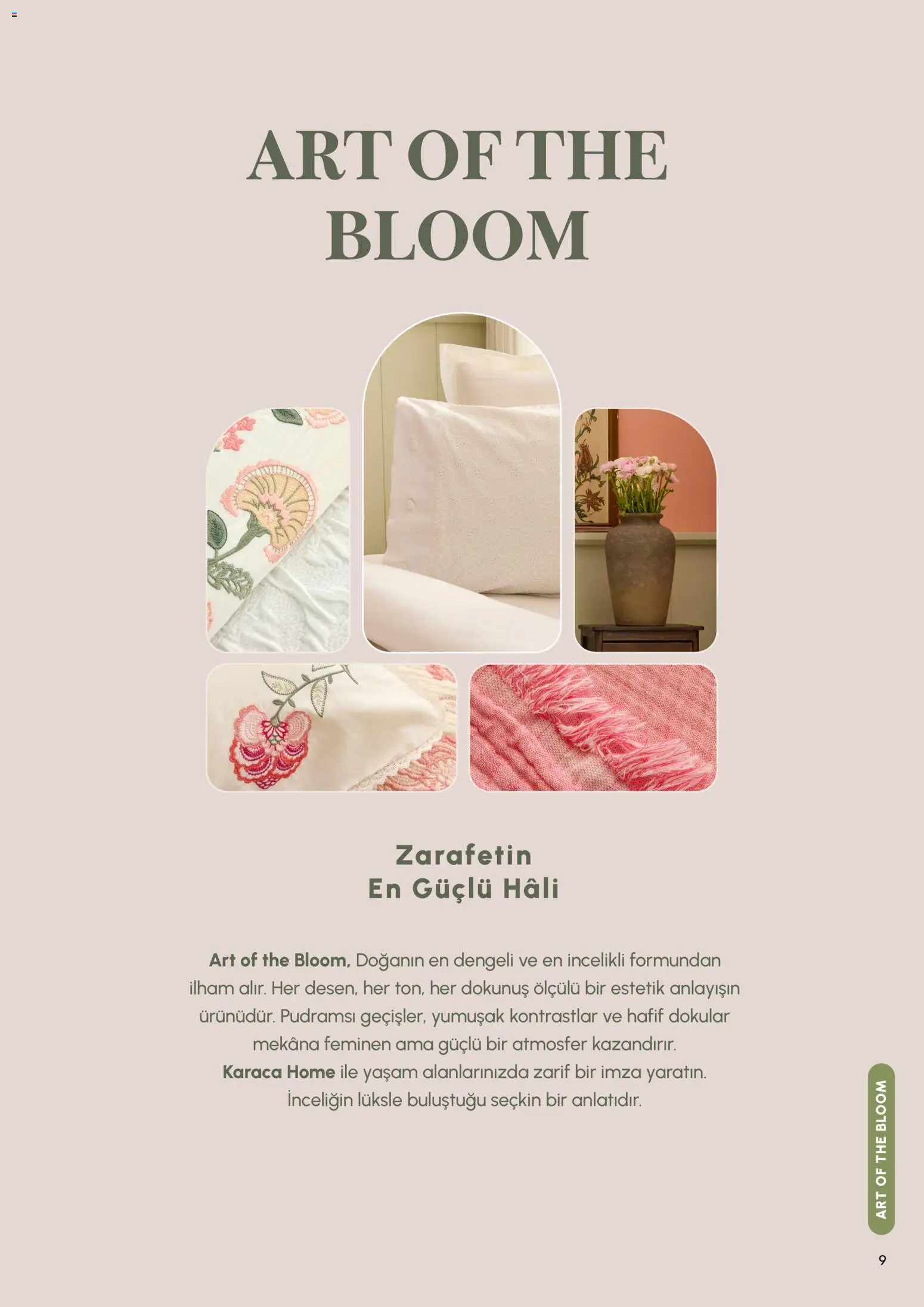 Karaca Home - Katalog  Ev Tekstili -  İlkbahar / Yaz 2026 - 01 Mart 2026 tarihinden itibaren geçerlidir | Sayfa: 9 | Ürünler: Halı