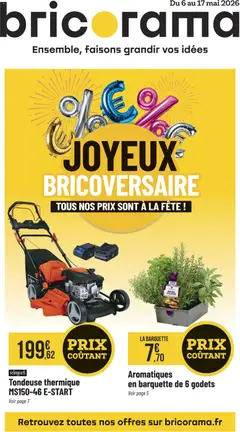 Bricorama - Prévisualisation de Bricorama catalogue valide à partir de 06.05.2026
