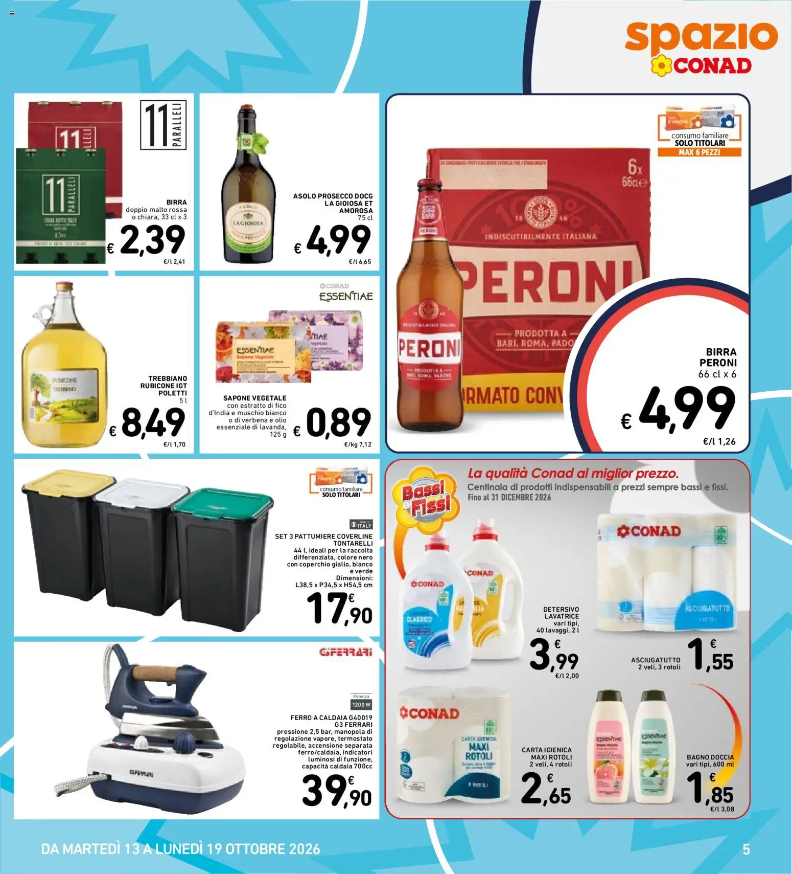 Volantino Spazio Conad del 13/10/2026 | Pagina: 5