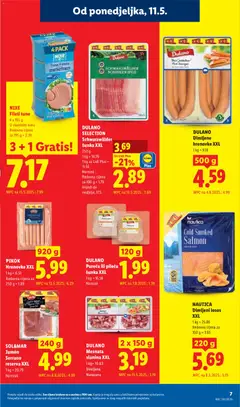 DULANO SELECTION Schwarzwälder šunka XXL, 250 g Narezak - Pregled kataloga iz trgovine Lidl, vrijedi od 11.05.2026 | Stranica: 7