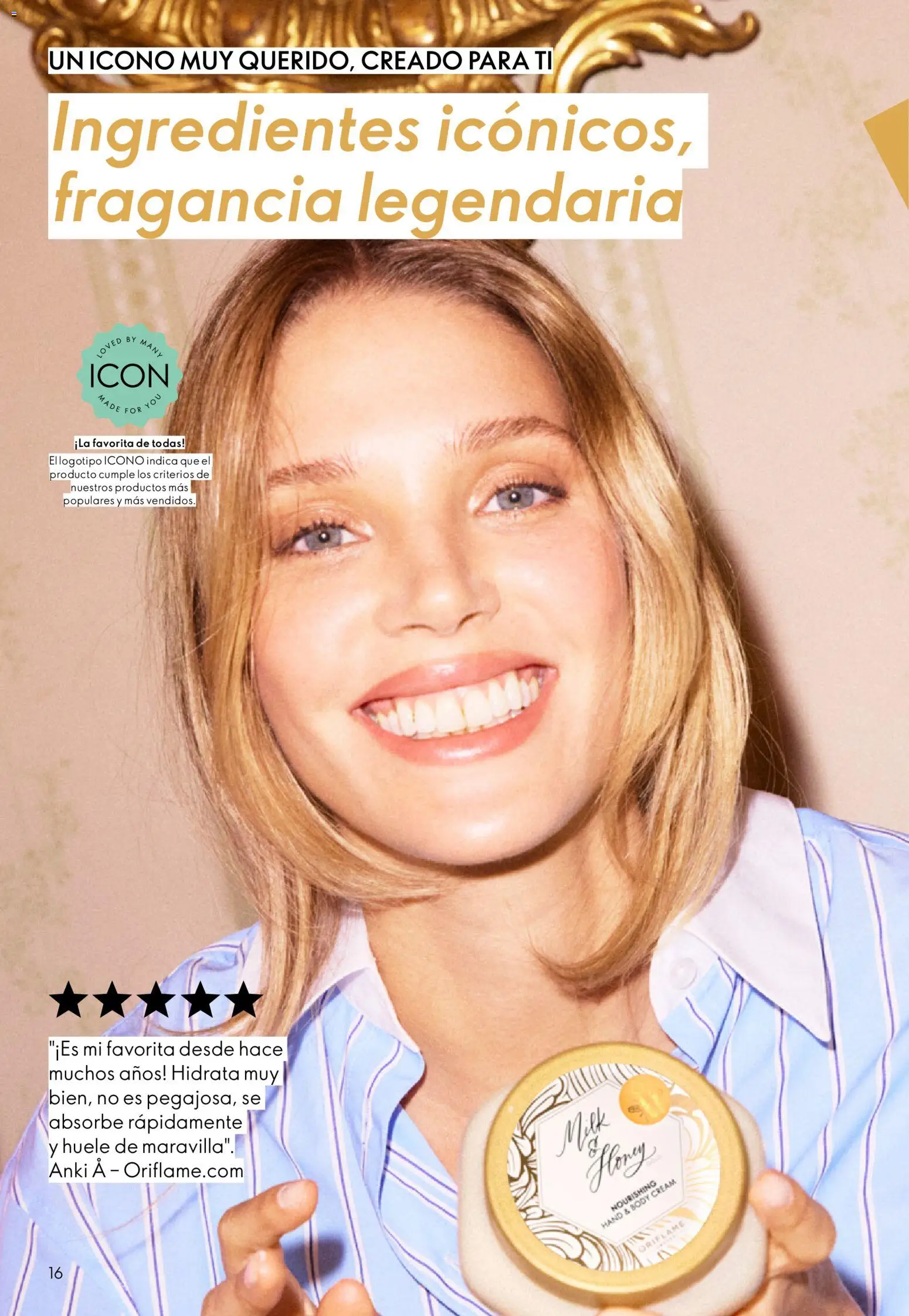 Oriflame - Catálogo Campaña 4 │ válido desde el 11.03.2026 | Página: 16 | Productos: Fragancia, Κρεμάστρα, Body