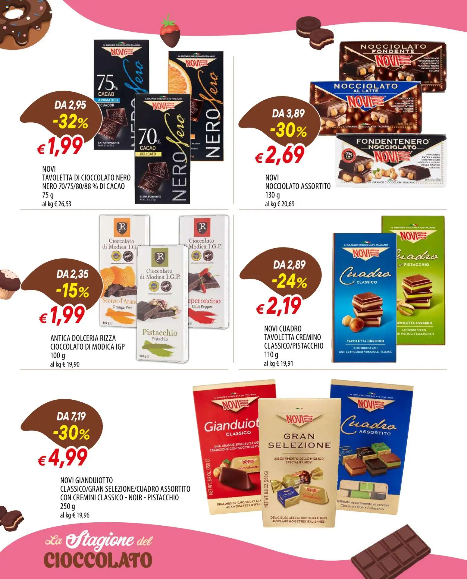 Volantino Galassia del 29/10/2026 | Pagina: 2 | Prodotti: Cioccolato, Nocciole, Cacao, Tavoletta