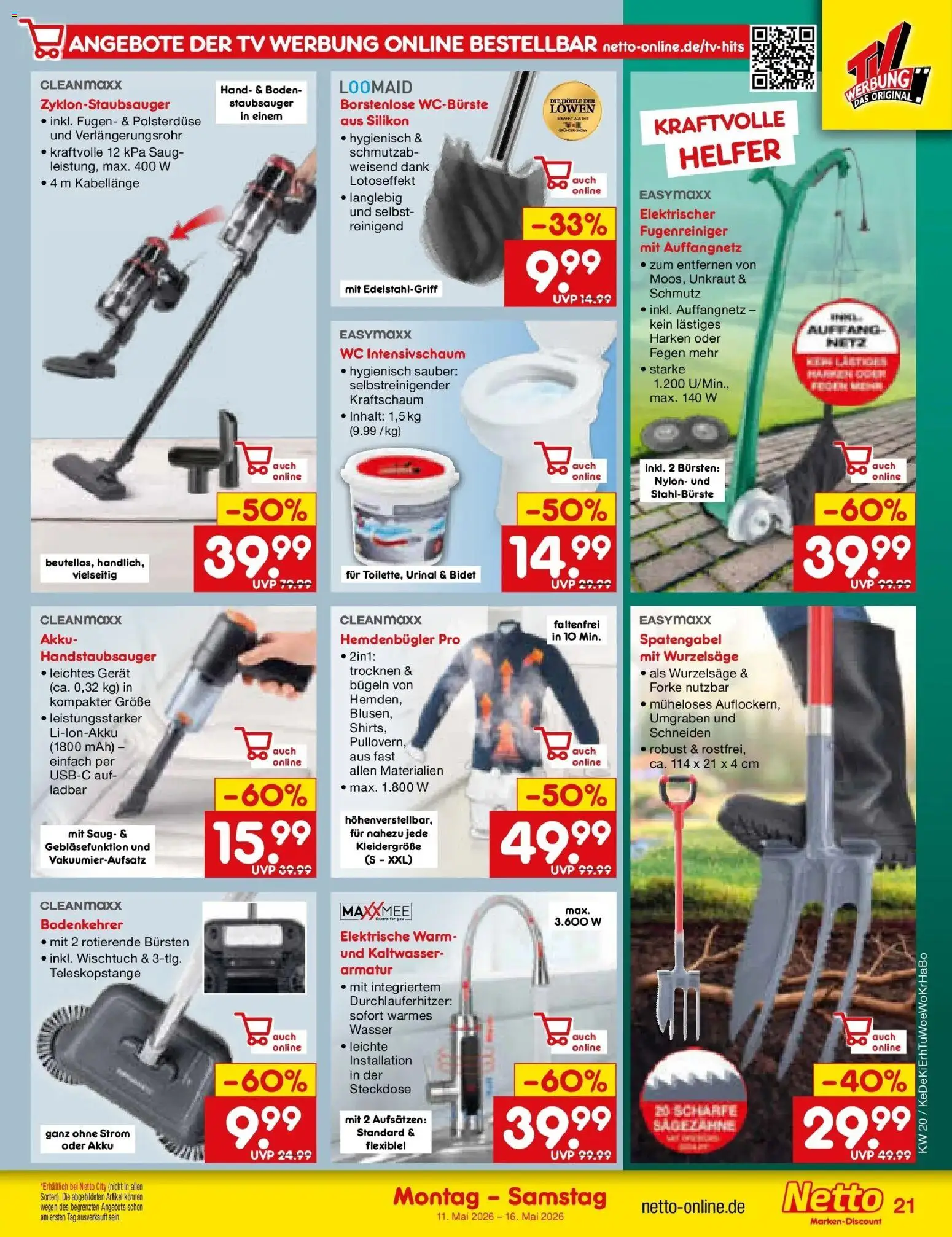 Netto Marken-Discount Prospekt Bonn	 (ab 10.05.2026) » Angebote | Seite: 30
