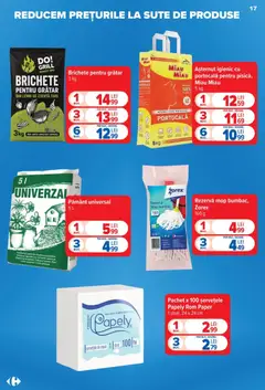 Ofertele Carrefour valabile de la 30.09.2026 | Pagină: 17 | Produse: Grill, Mop, Grătar, Flori