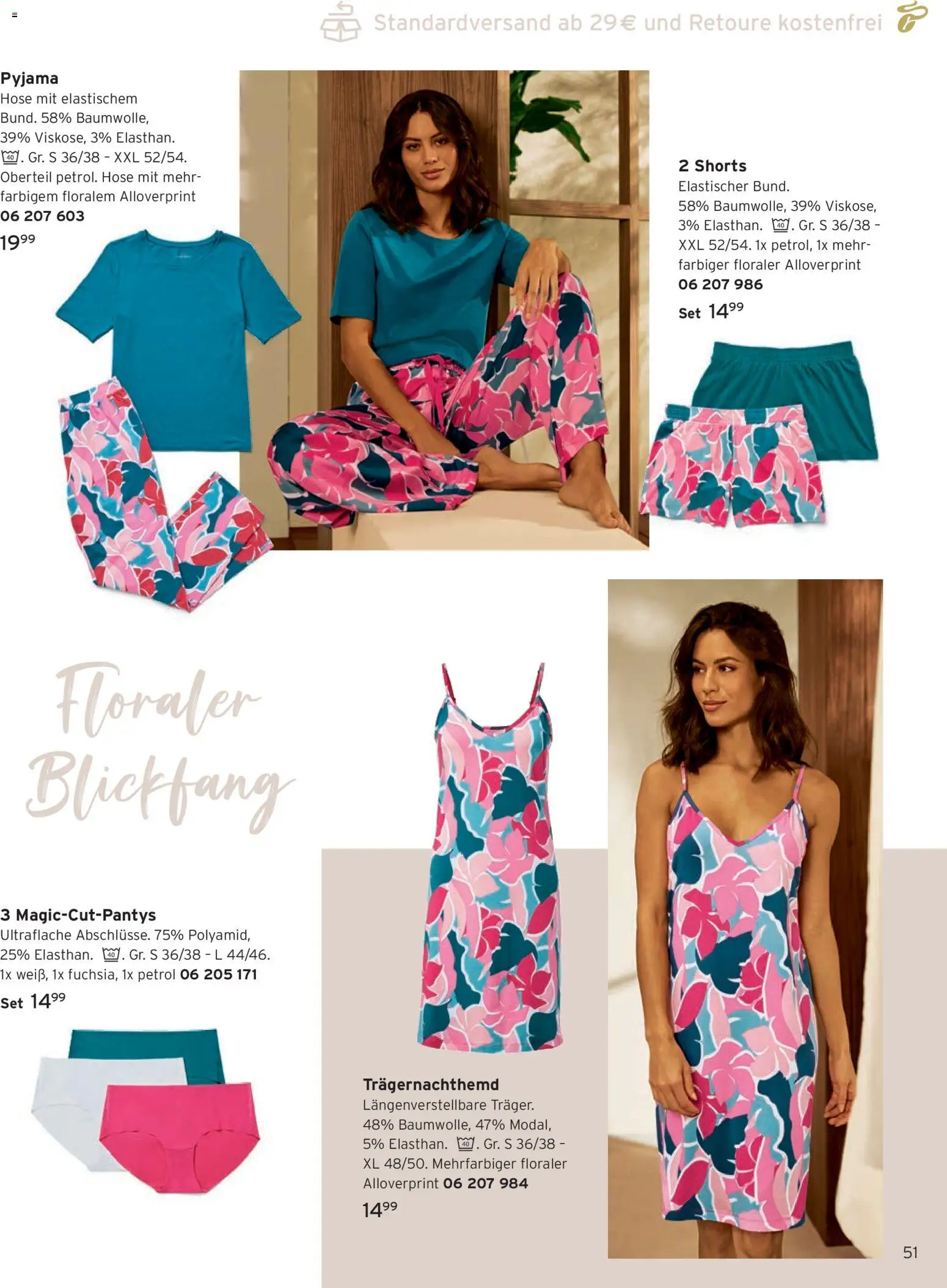 Angebote Tchibo – gültig ab 01.06.2026 | Seite: 51 | Produkte: Hose, Pyjama