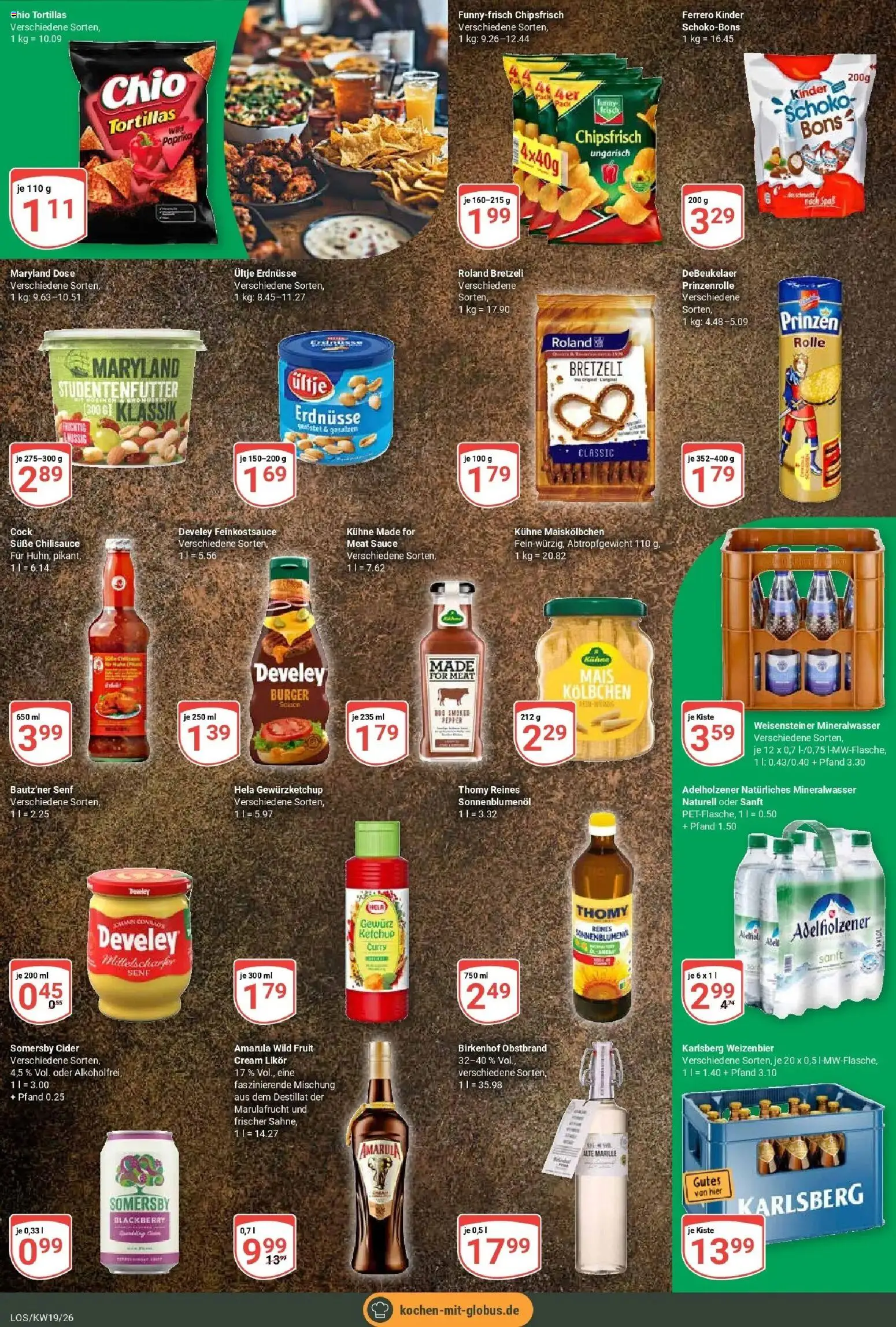 Globus Prospekt Losheim Am See	 – gültig ab 04.05.2026 | Seite: 9 | Produkte: Erdnüsse, Adelholzener, Burger, Paprika