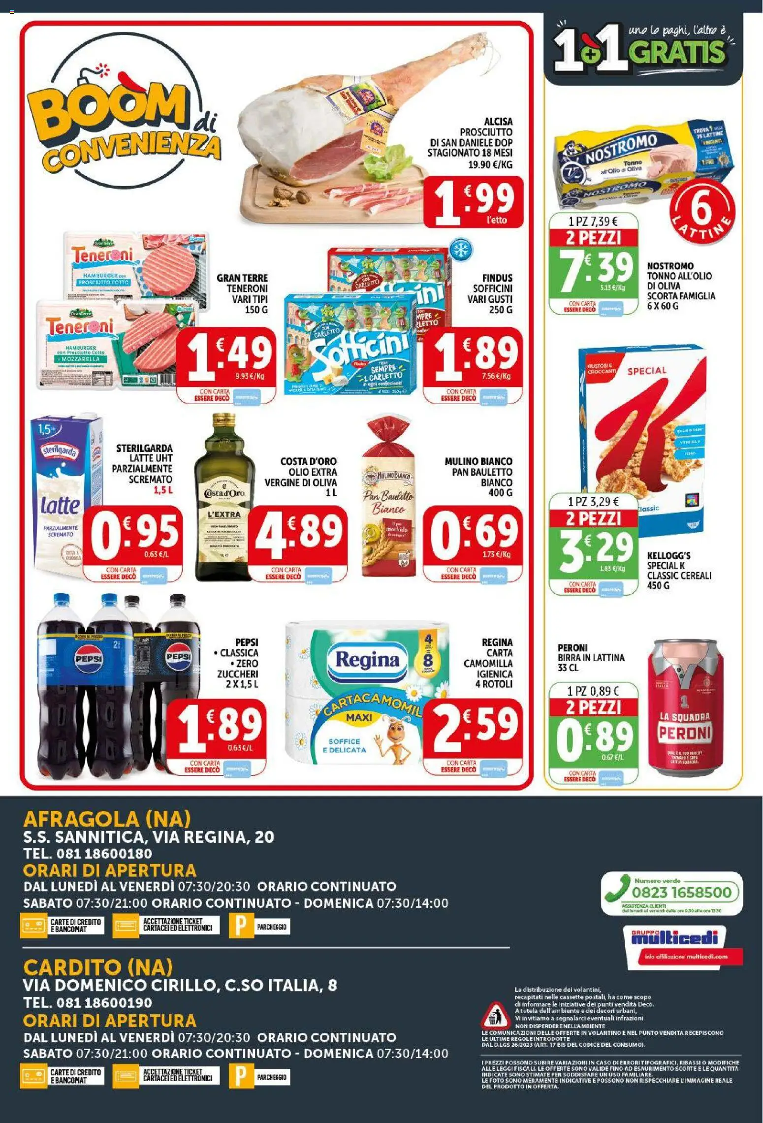 Volantino Decò del 09.04.2026 | Pagina: 20 | Prodotti: Birra, Cereali, Tonno, Letto