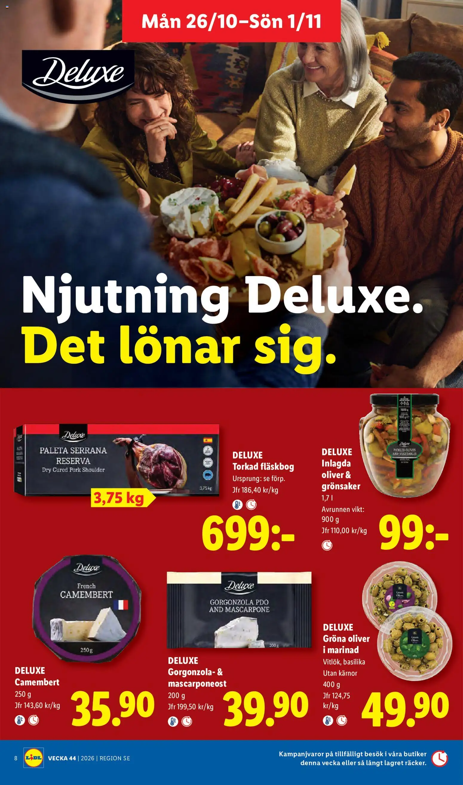 Lidl reklamblad aktuell från 26/10/2026 | Sida: 8