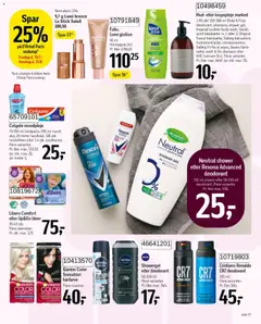 Føtex - Uge 32 33 gyldig fra 31/07/2026 | Side: 50 | Produkter: Makeup, Shampoo, Hårfarve, Deodorant