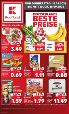 Kaufland Prospekt Berlin ab 10.09.2026 gültig