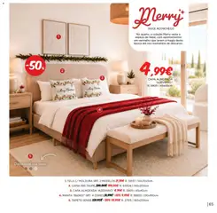 Pré-visualização Espaço Casa Catálogo de Natal 2026 válido de 06/10/2026 | Página: 65 | Produtos: Moldura, Cama, Manta, Tapete