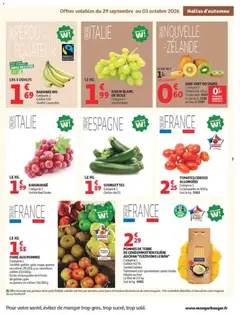 Auchan - Prévisualisation de RAISIN ROSE, Catégorie 1, Variété Red Globe valide à partir de 29/09/2026 | Page: 5