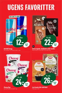 Min Købmand - Tilbudsavis uge 37 gyldig fra 04/09/2026 | Side: 3 | Produkter: Skyr, Is, Isvafler, Vanilje