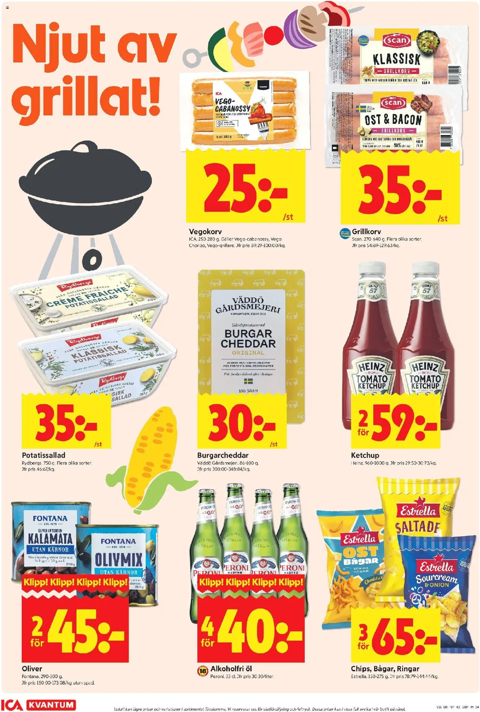 ICA Kvantum reklamblad aktuell från 27/07/2026 | Sida: 4