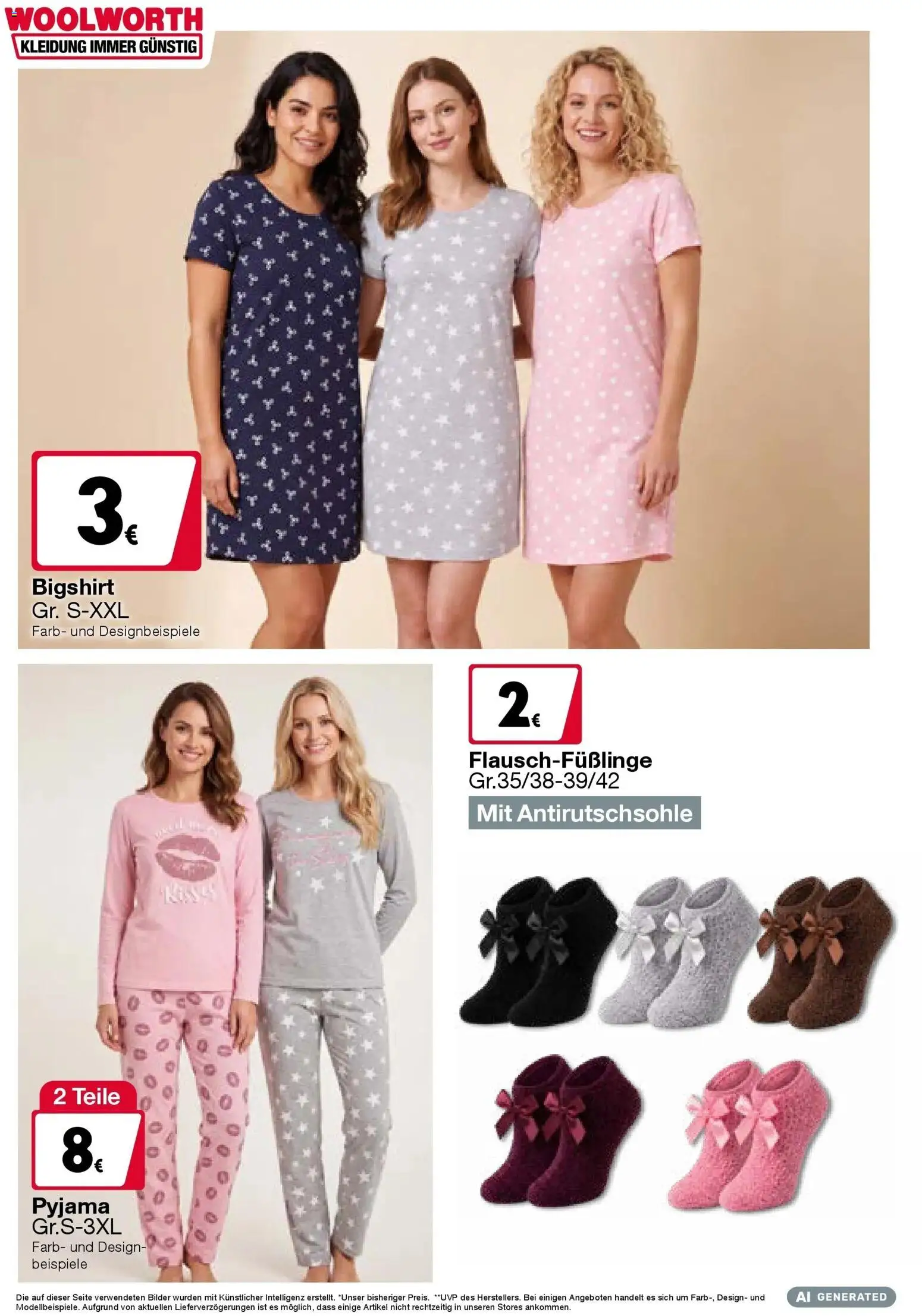 Woolworth Flugblatt gültig ab 25.09.2026 | Seite: 8 | Produkte: Pyjama