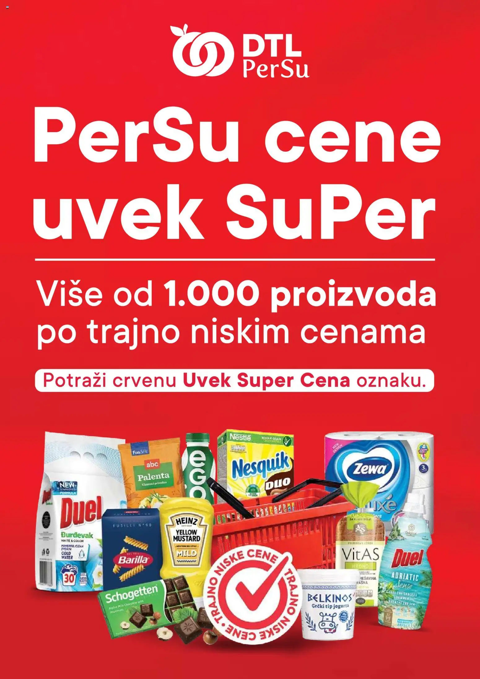 PerSu katalog - važi od 25.10.2026 | Strana: 1 | Proizvode: Palenta, Barilla, Heinz