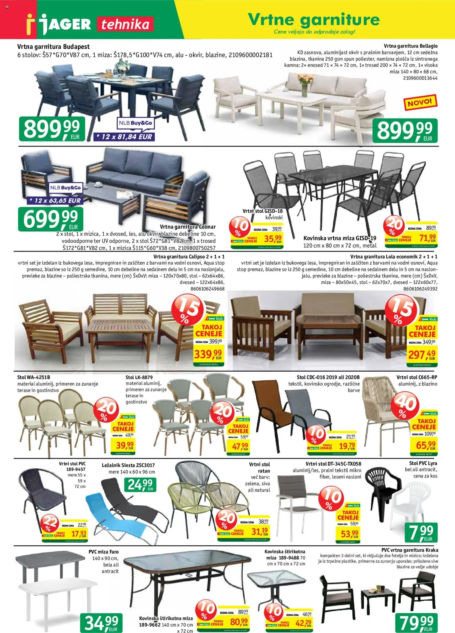 Novi Jager katalog ponudbe – veljaven od 13.05.2026 | Stran: 9