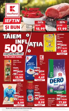 Ofertele Kaufland valabile de la 10.06.2026