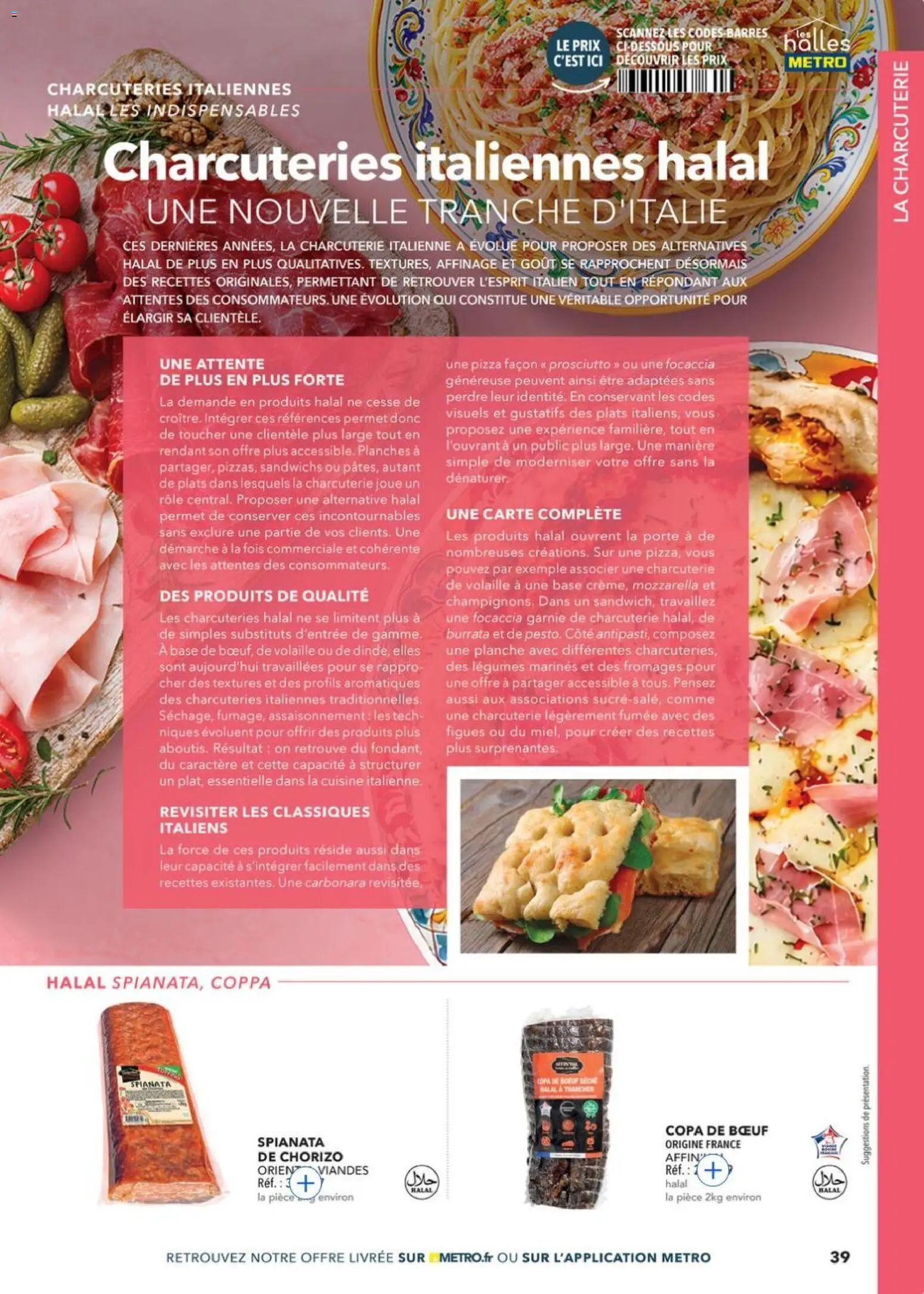 {H1} | Page: 39 | Produits: Chorizo, Base, Volaille, Porte