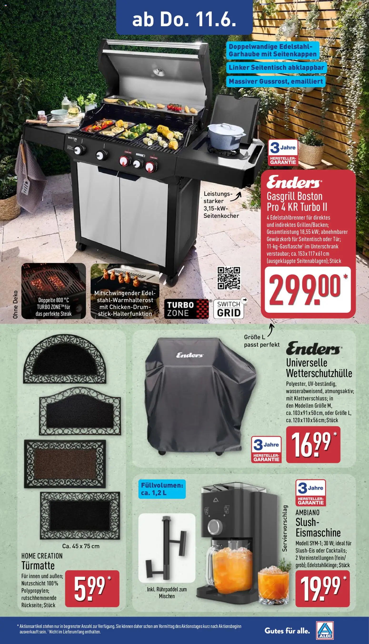 Aldi Ausblick – gültig ab 08.06.2026 | Seite: 13 | Produkte: Unterschrank, Steak, Home creation