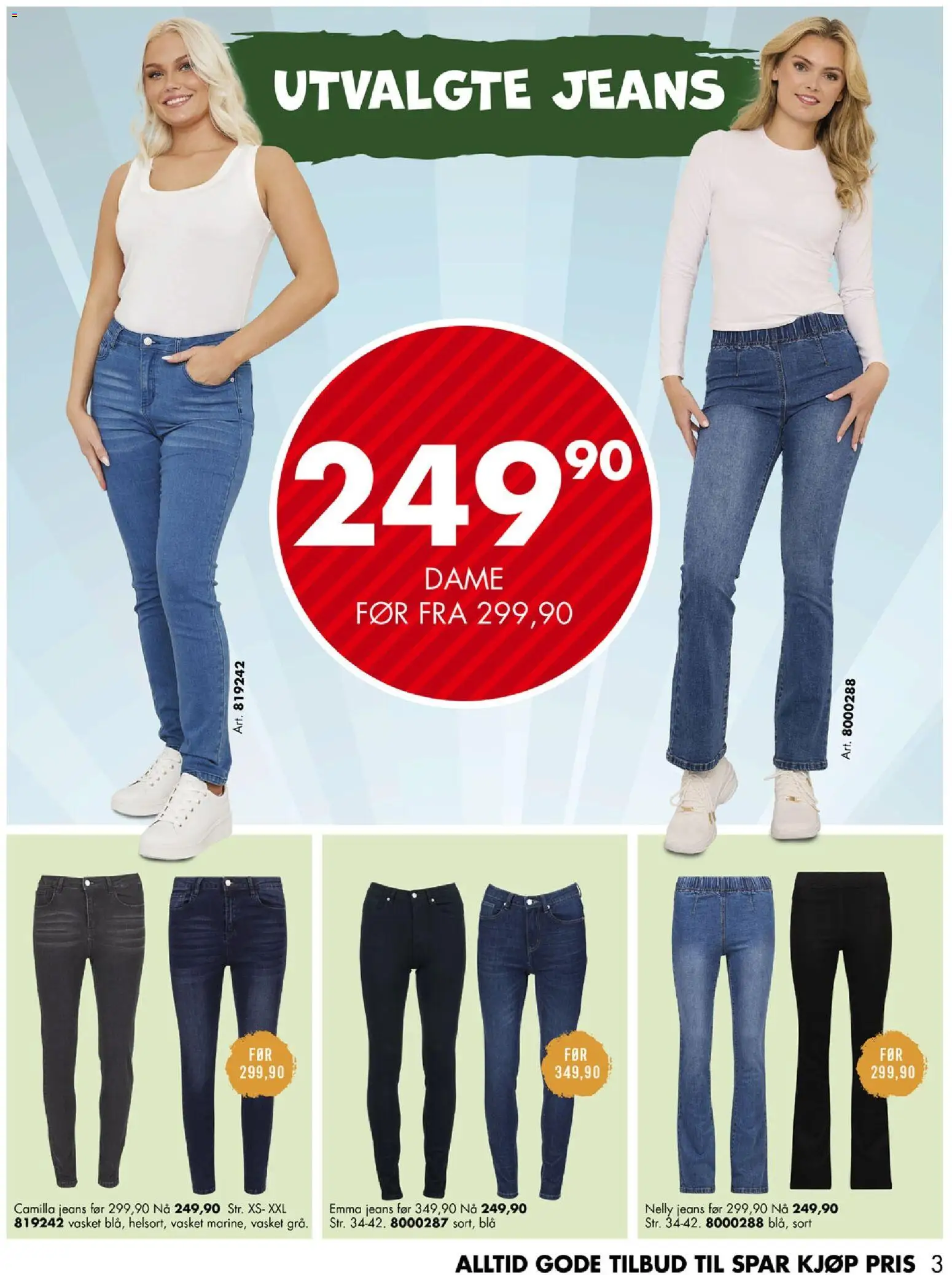 {H1} | Side: 3 | Produkter: Jeans
