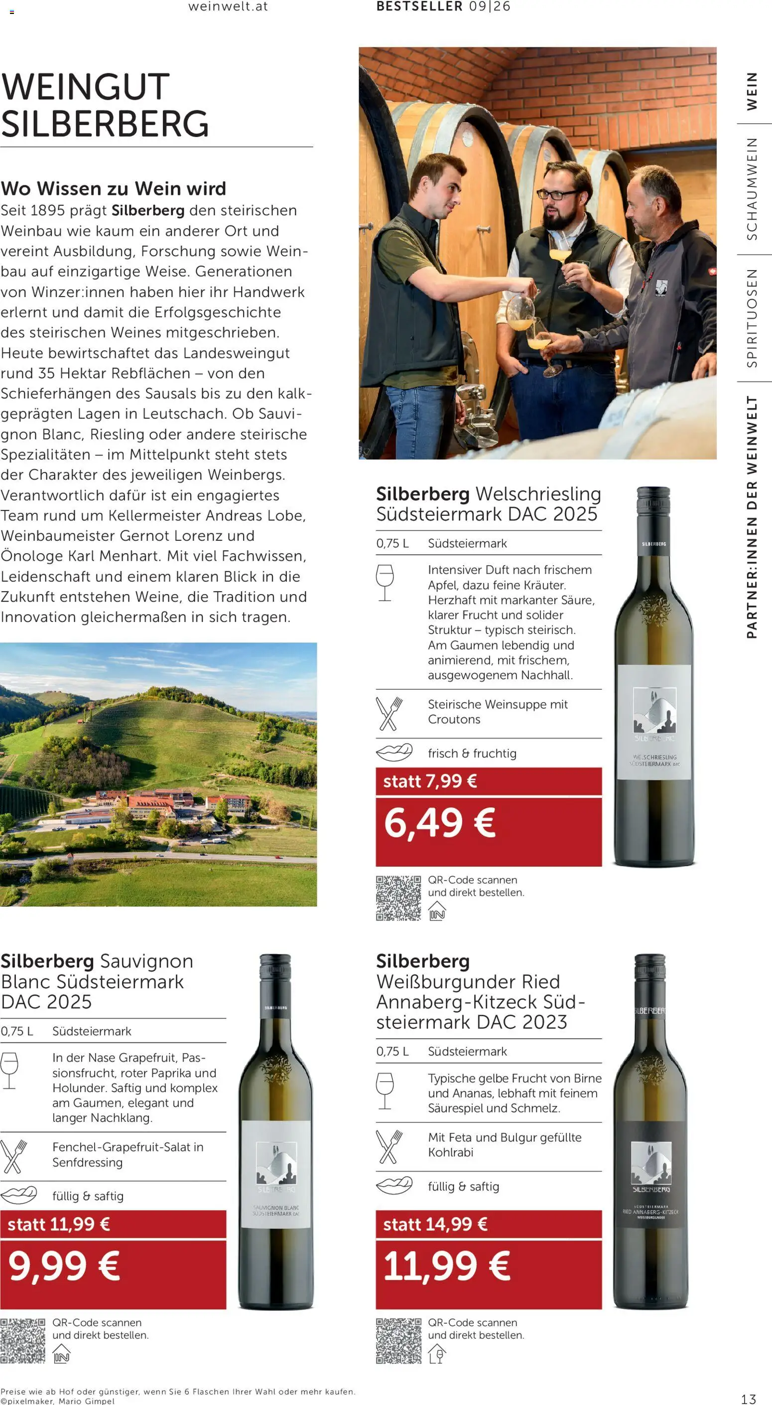 Interspar Wein Welt gültig ab 06.08.2026 | Seite: 13 | Produkte: Birne, Duft, Wein