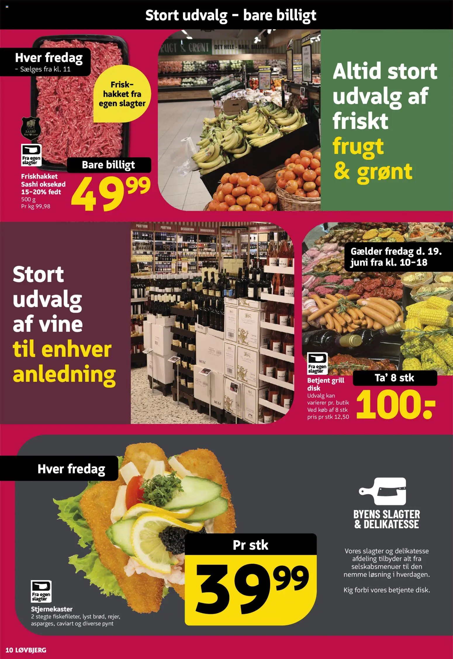 Løvbjerg tilbudsavis – gyldig fra 19.06.2026 | Side: 10