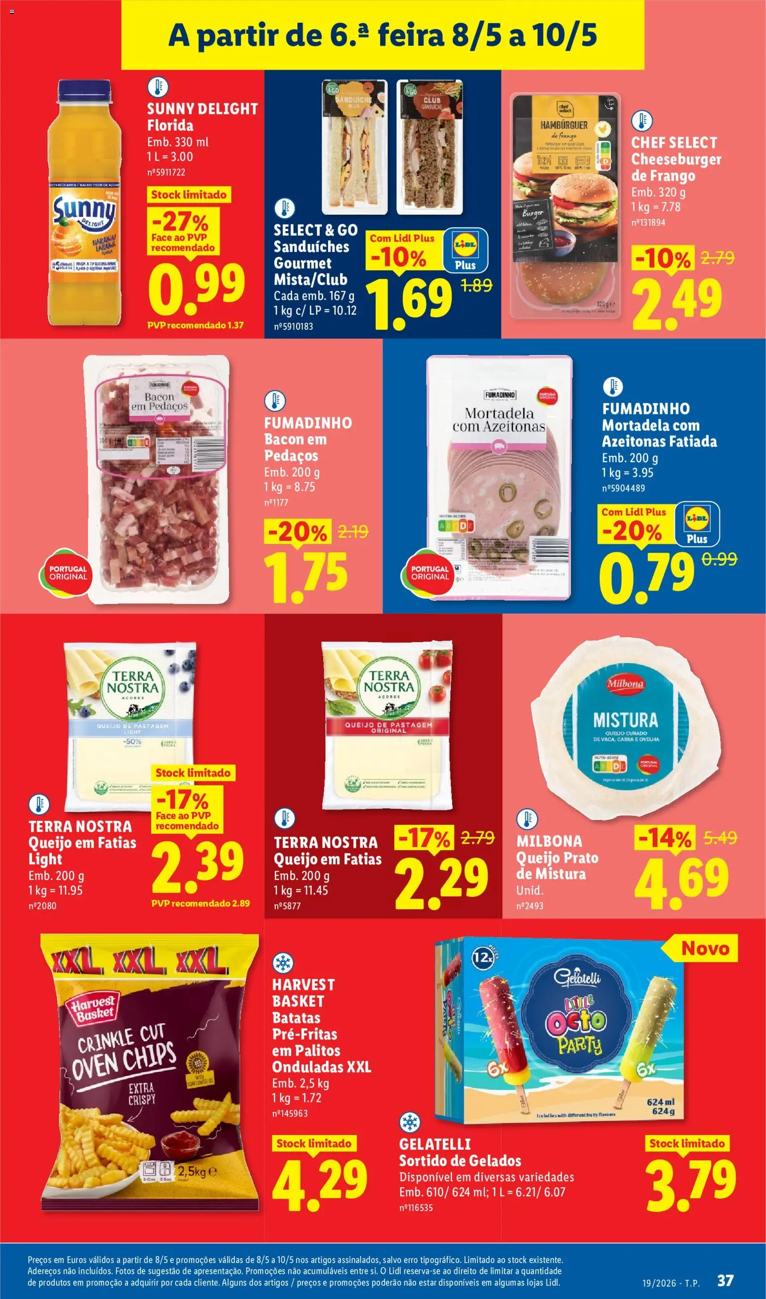 Lidl folheto │ válido de 04.05.2026 | Página: 37 | Produtos: Mortadela, Azeitonas, Bacon, Frango