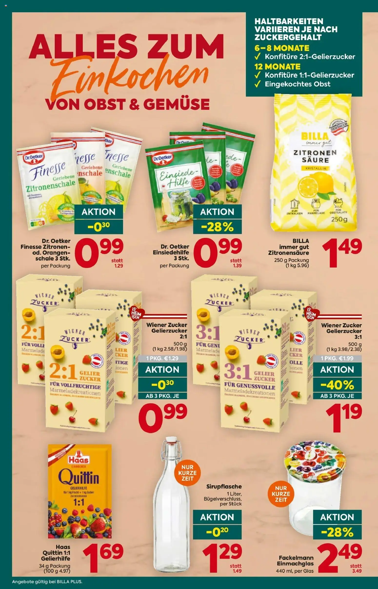 Billa Plus Flugblatt - Wien gültig ab 21.05.2026 | Seite: 6 | Produkte: Gemüse, Obst, Zucker, Orangen