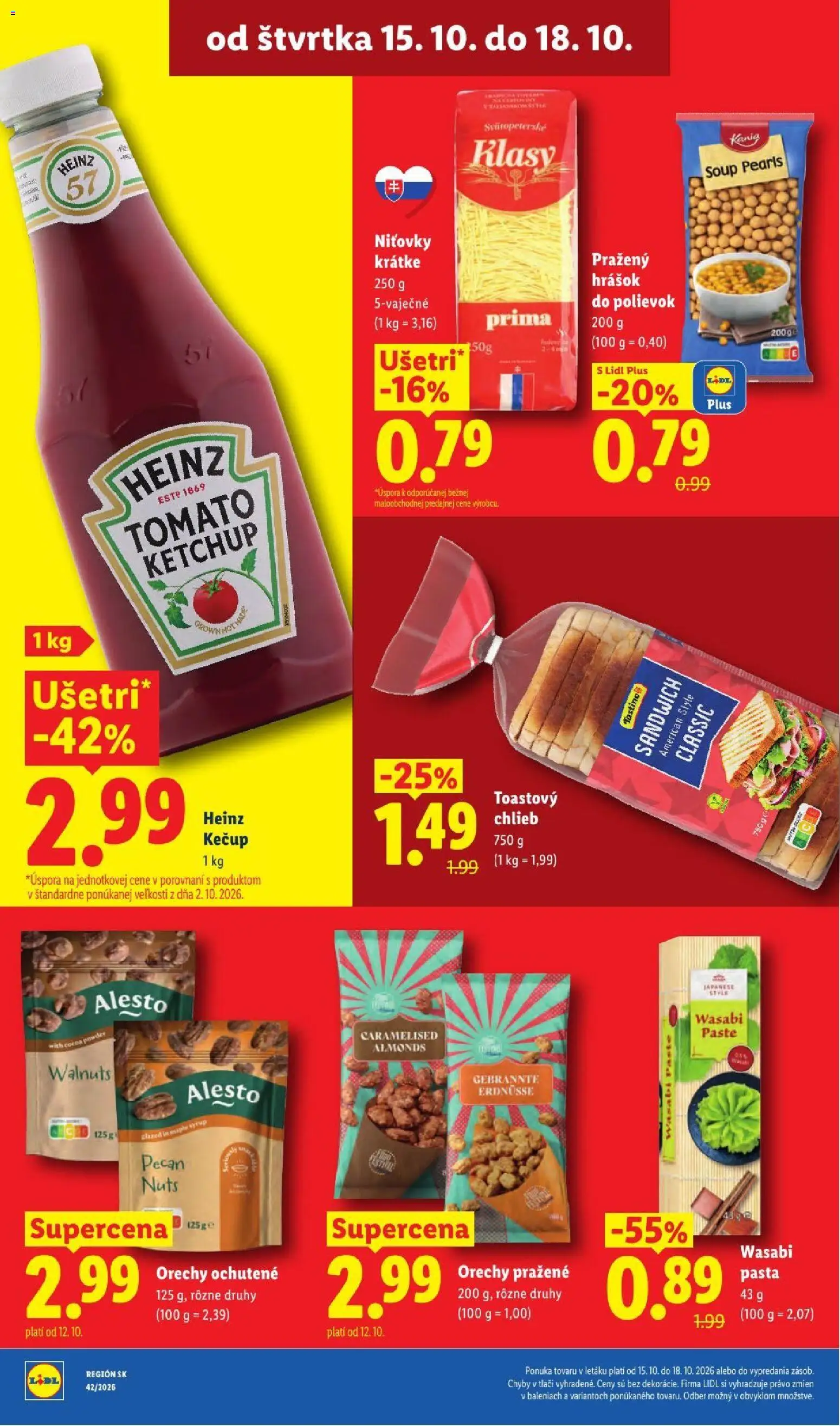 Nové Lidl akcie – leták je platný od 12.10.2026 | Strana: 100