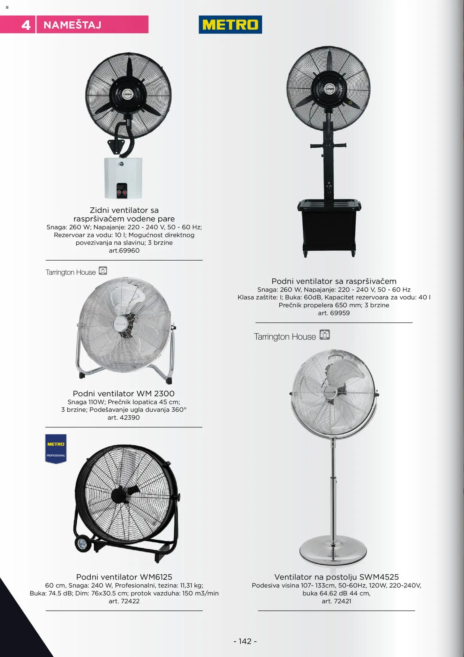 Metro katalog - važi od 10.07.2026 | Strana: 142 | Proizvode: Ventilator