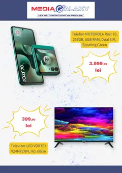 Ofertele Media Galaxy valabile de la 08.10.2026 | Pagină: 2 | Produse: Telefon, Televizor led, Televizor, LED
