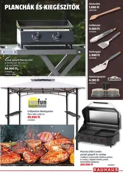 Bauhaus Grillkatalógus - amely érvényes a következő dátumtól: 26.05.2026 | Oldal: 5 | Termékek: Gázgrill, Grillkocsi