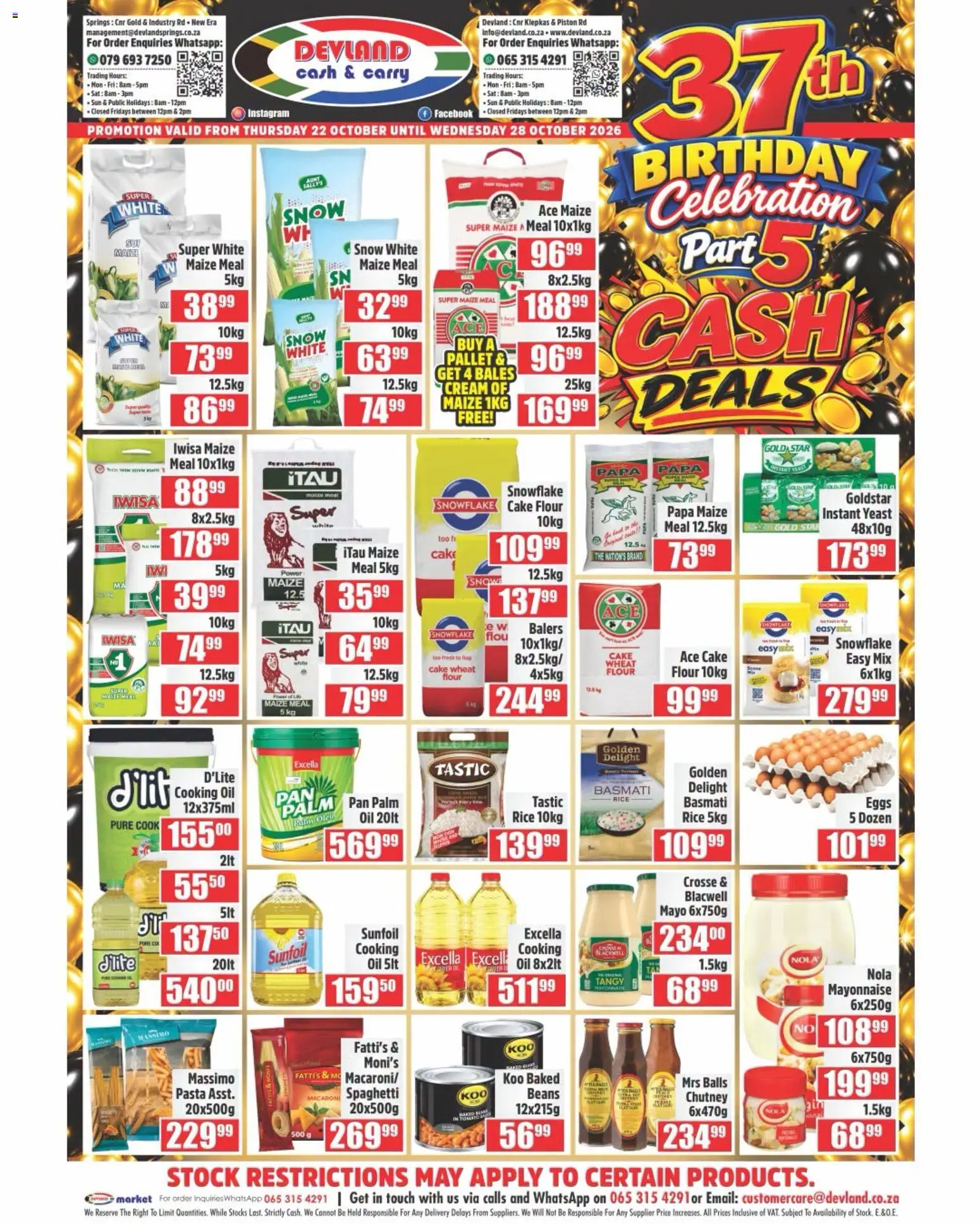 New Devland catalogue – valid from 22/10/2026 | Page: 1 | Products: Chutney, Eggs, Stock, Mayonnaise