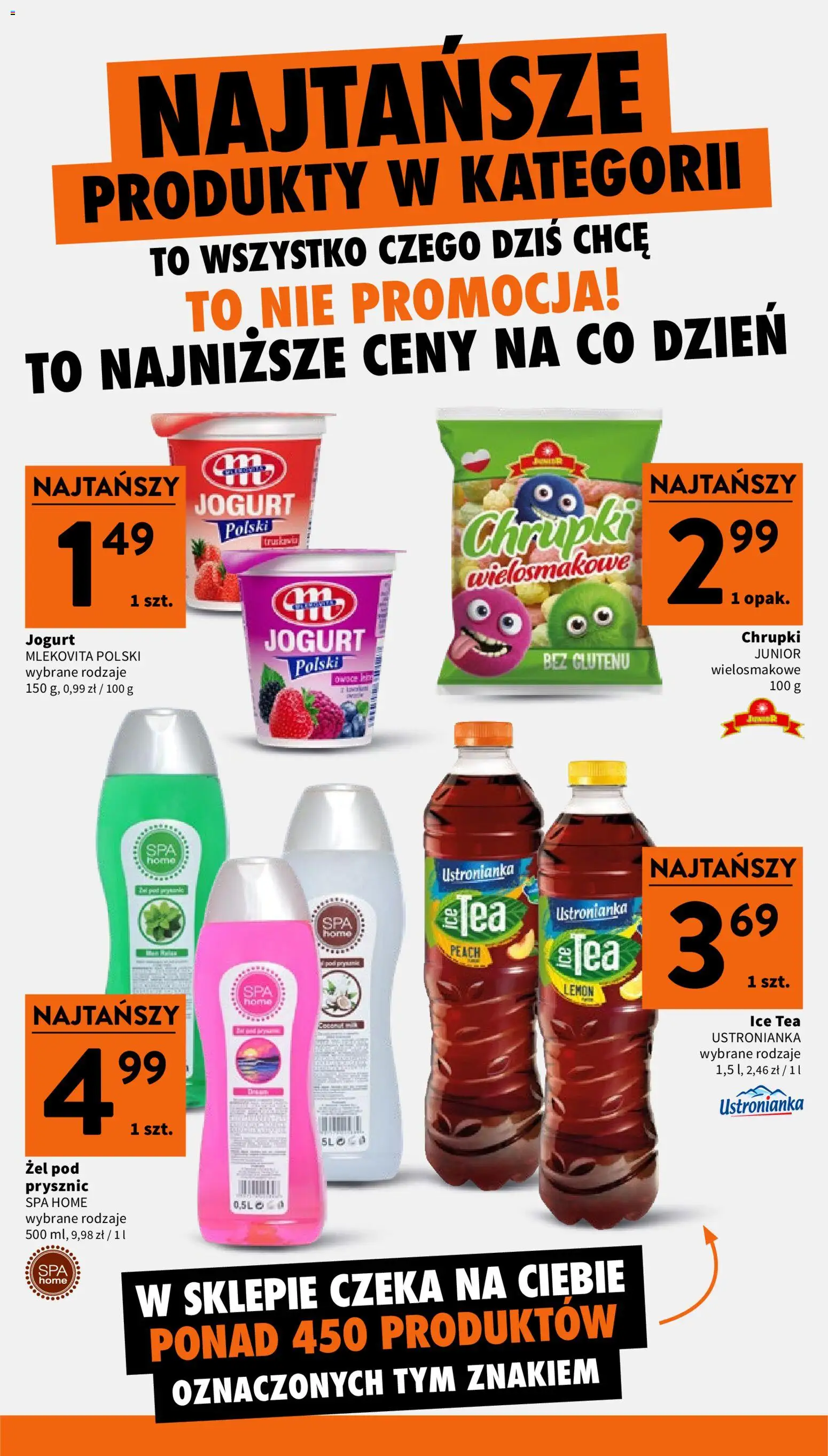 Intermarche gazetka od 30.07.2026 | Strona: 6 | Produkty: Ice Tea, Chrupki, Prysznic, Jogurt
