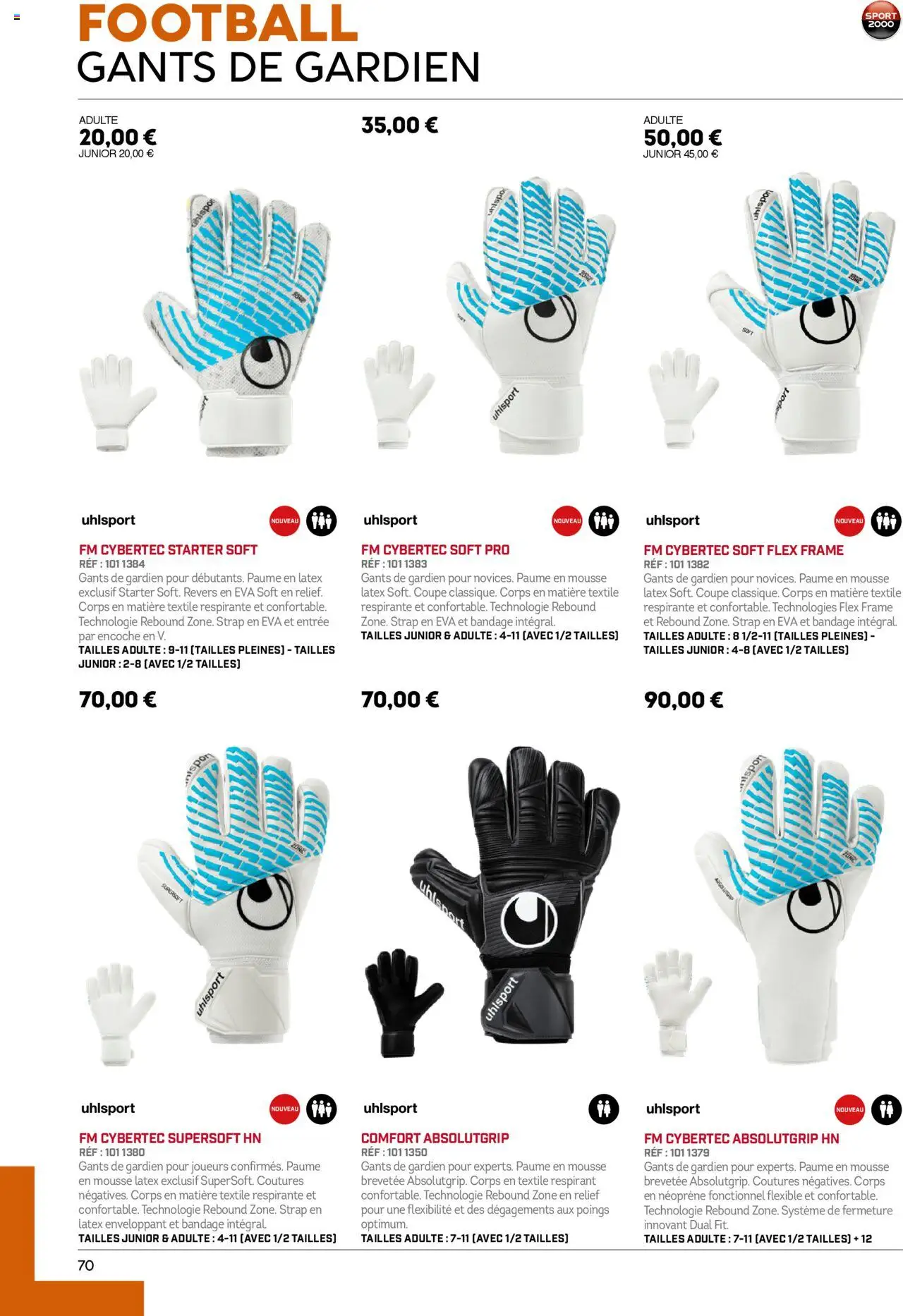 {H1} | Page: 70 | Produits: Bandage, Mousse, Gants