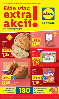 Lidl leták platný od 17.08.2026