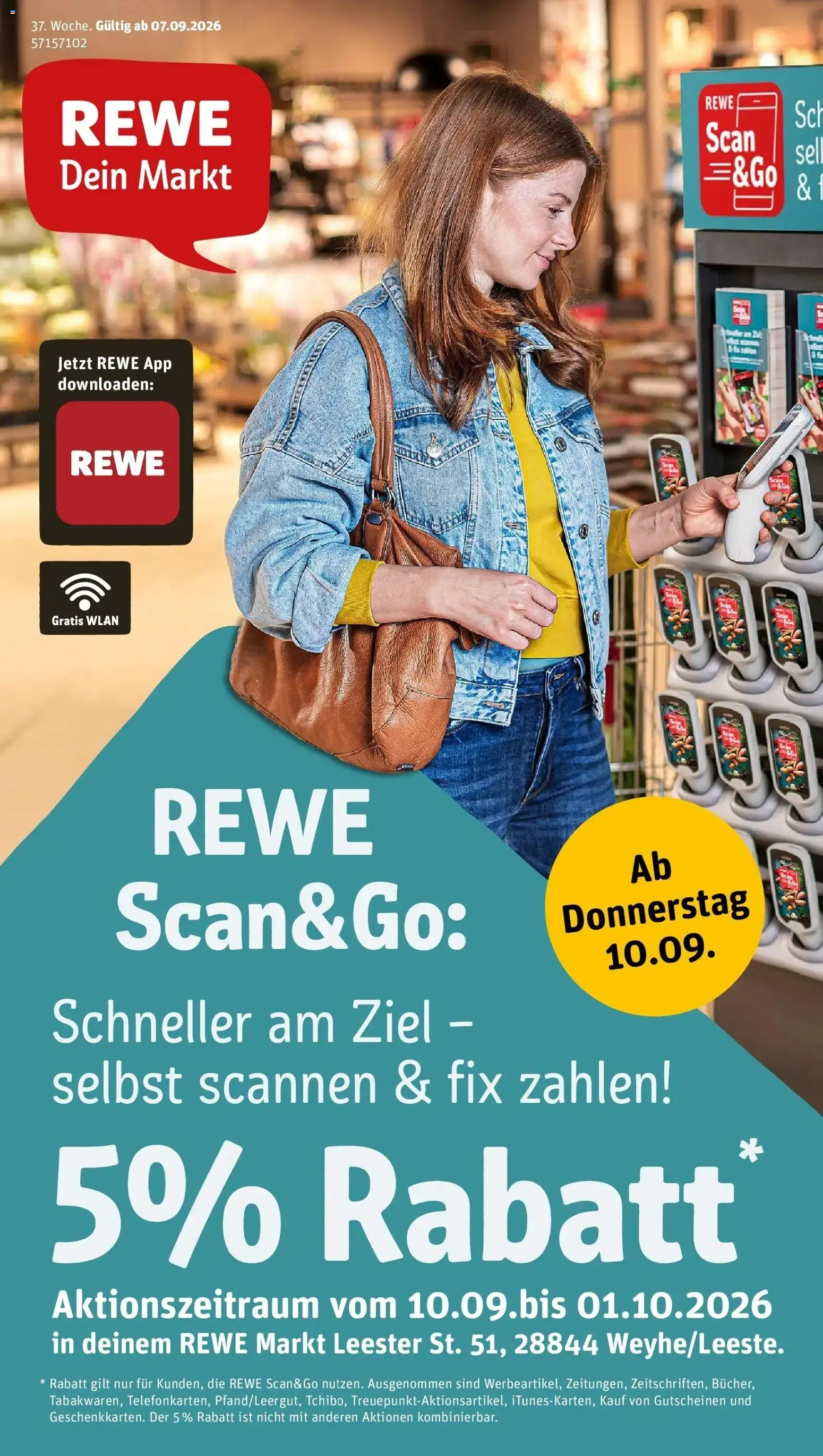REWE Prospekt ab 07.09.2026 zum Blättern » Angebote | Seite: 1