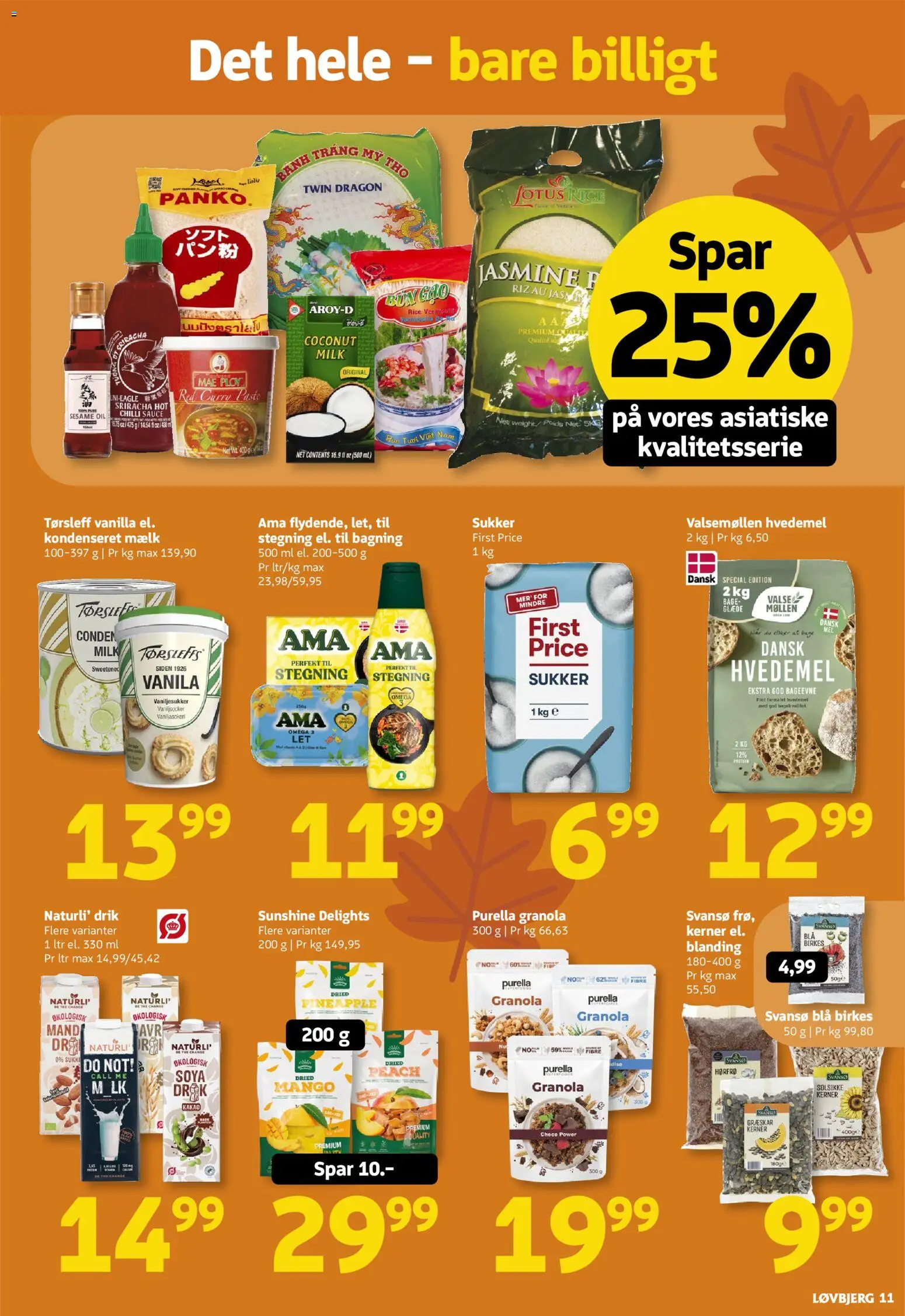 Løvbjerg tilbudsavis – gyldig fra 16/10/2026 | Side: 11 | Produkter: Mango, Mælk, Chilli, Sukker