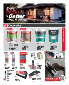 Build It specials catalogue – valid from 24.04.2026 | Page: 4 | Products: Cover, Plaster primer, Brush, Cream