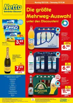 Netto Marken-Discount Prospekt Burglengenfeld ab 02.11.2026 gültig