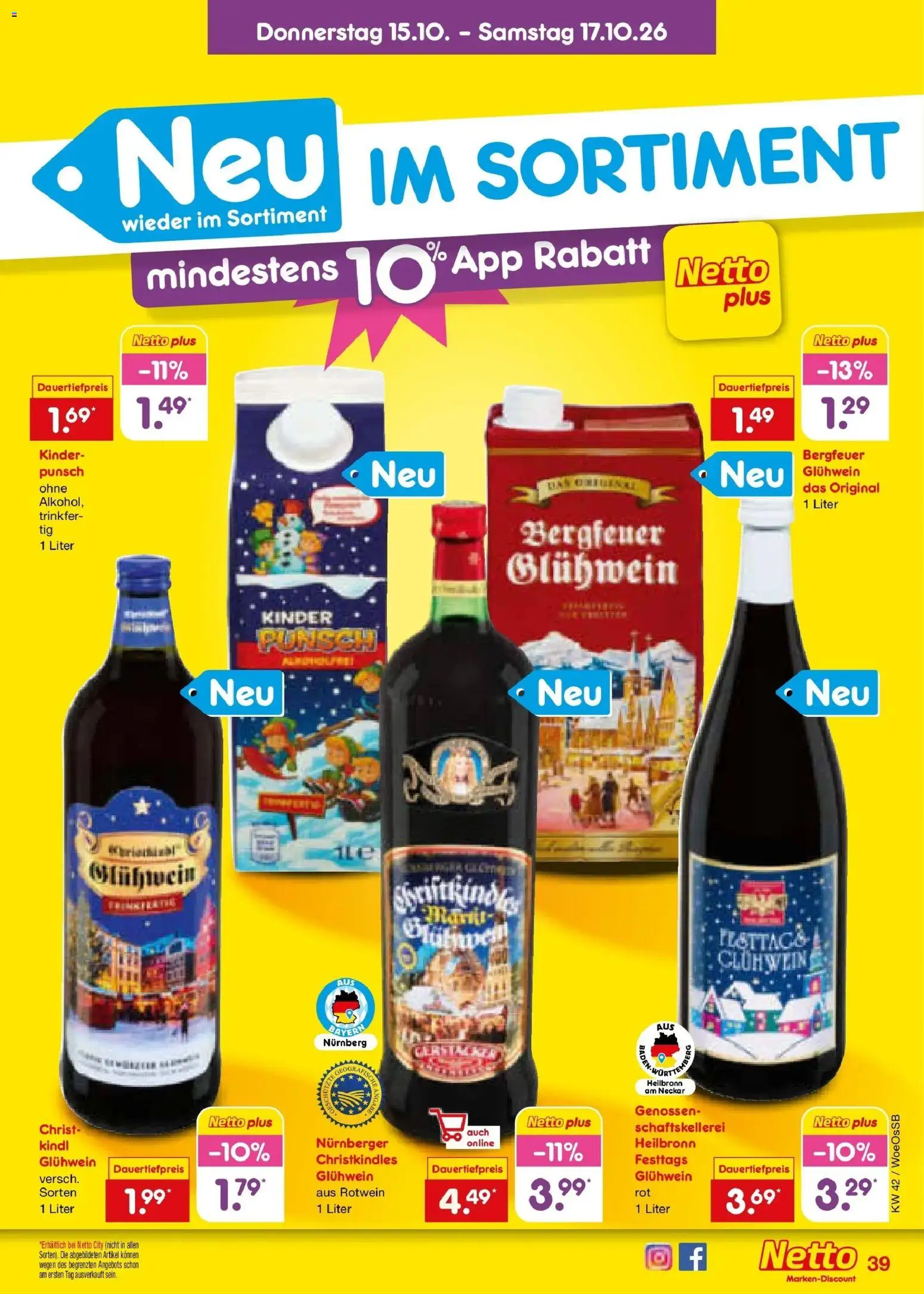 Netto Marken-Discount Prospekt Gemmingen (ab 12.10.2026) » Angebote | Seite: 53 | Produkte: Rotwein