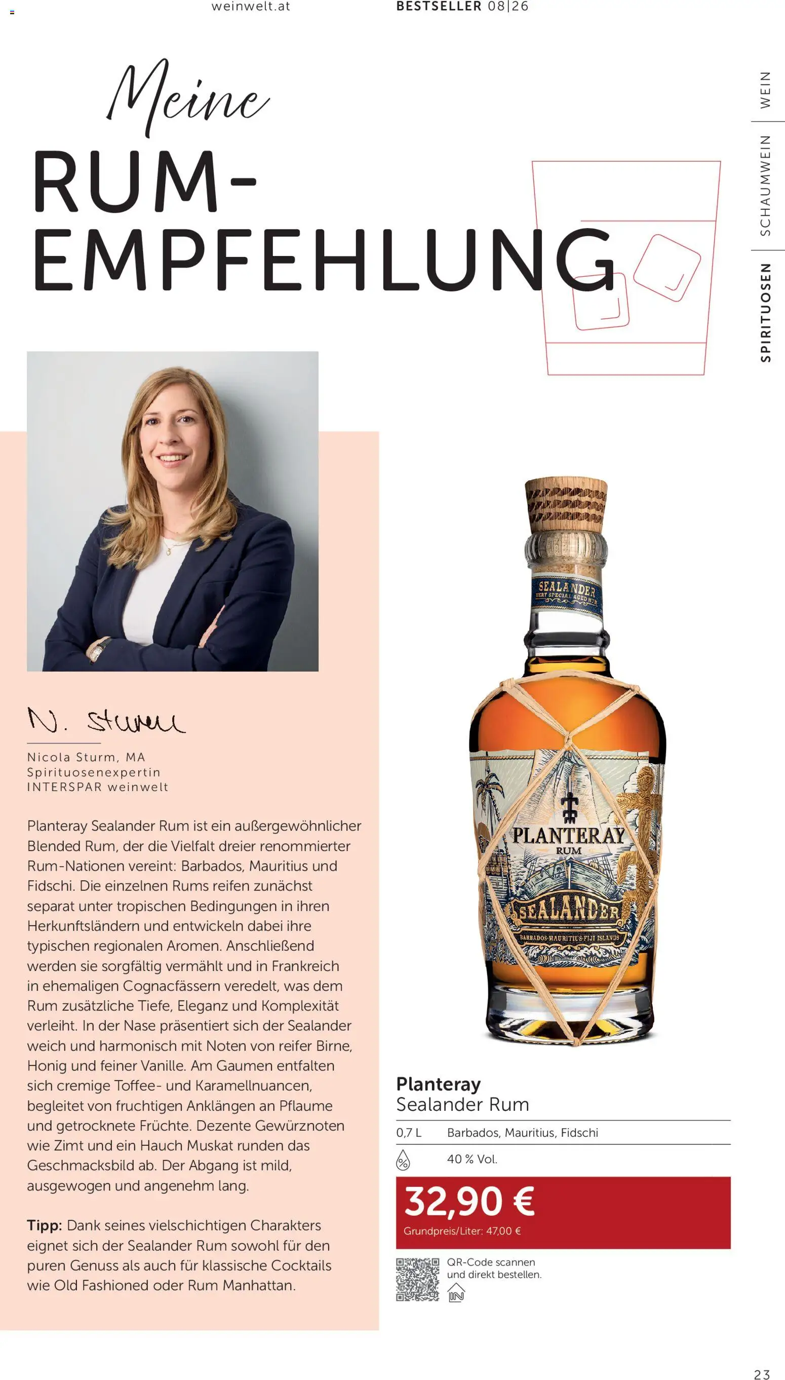 Interspar Wein Welt gültig ab 09.07.2026 | Seite: 23 | Produkte: Wein