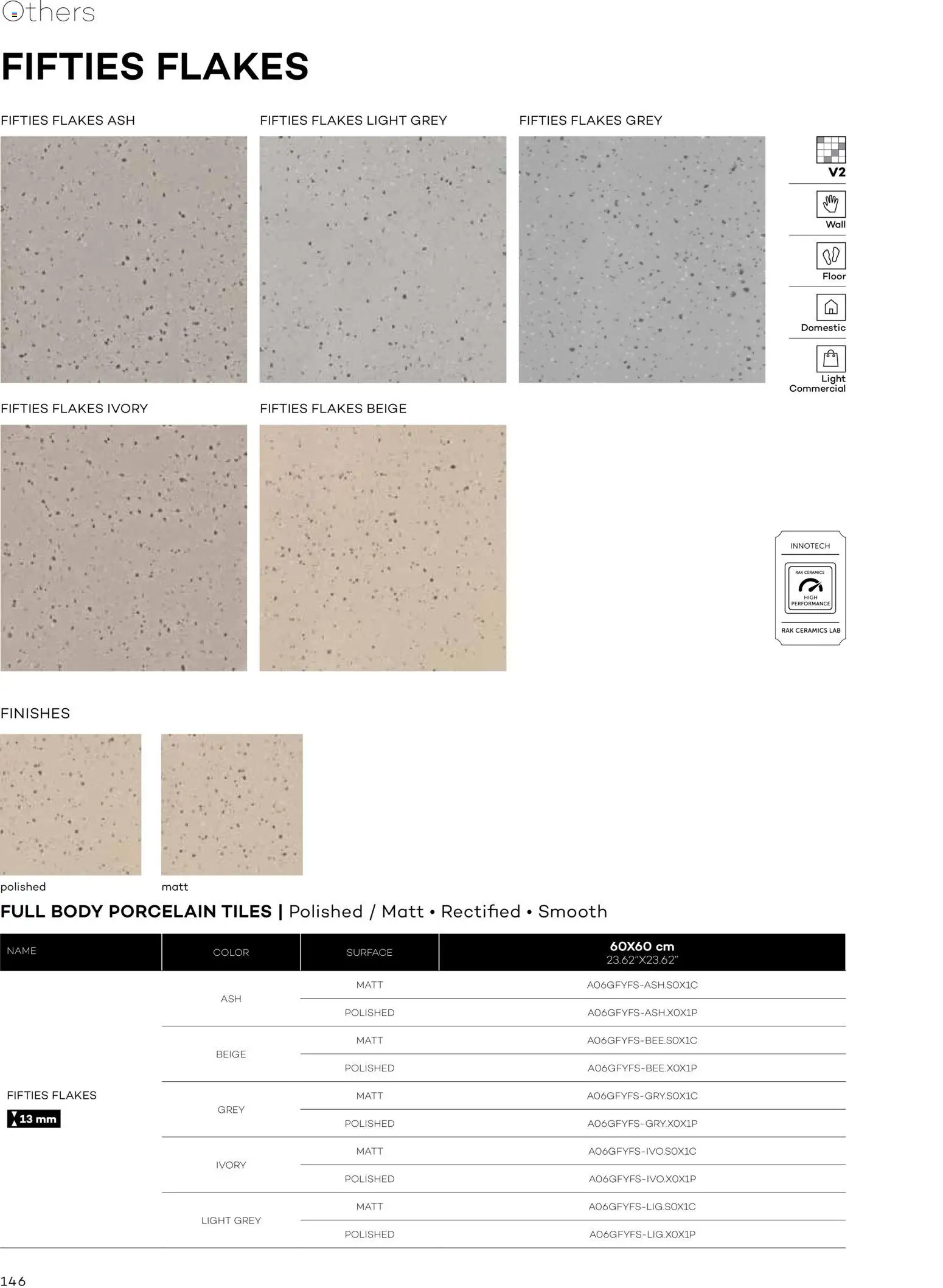 {H1} | Page: 148 | Products: Flakes, Light